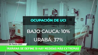 Titulares de Teleantioquia Noticias -  lunes 29 de marzo de 2021