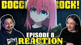 WHAT AN EPIC SOLO!  🎸 GUITARIST reacts to Bocchi the Rock! | Episode 8 REACTION!