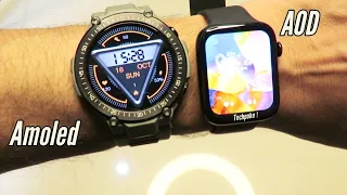 Fireboltt nucleus vs Sens Einsteyn 1 🔥 Amoled Smartwatch for large wrist #comparison #techpoke