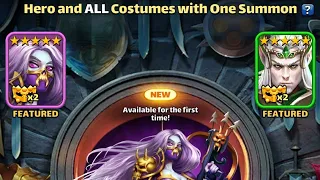 Empires & Puzzles: Costume Chamber Portal 30 pull + bonus - New Costumes round 2