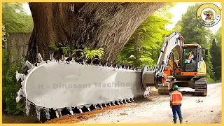 102 AMAZING Fastest Big Wood Chainsaw Machine Working At Another Level ▶5