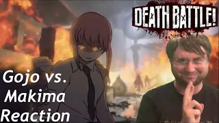 THROUGHOUT HEAVEN AND HELL… | Death Battle: Gojo vs. Makima Reaction