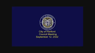 City Council - Sep 12 2022