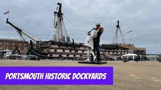 Portsmouth Walking Tour | Portsmouth Historic Dockyard. September 2021 [4K]