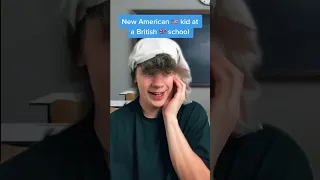 American Kid’s First Day at British School