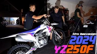 FIRST 2024 YZ250F ON THE EAST COAST! *RETRO EDITION*