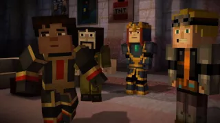 Minecraft: Story Mode Episode 6 Interviewing Famous Youtubers