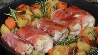 ARROSTINI DI POLLO SALVACENA TUTTO IN UNA PADELLA ricetta salvacena di pollo e patate salva cena