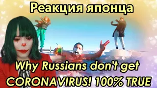 ALBATROSS reaction【Japanese】Why Russians don't get CORONAVIRUS! 100% TRUE Реакция японца