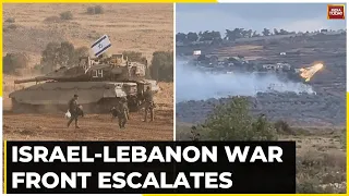 Hezbollah Attack Captured On Cam As Israel-Lebanon Violence Flares | 2023 Israel-Hamas War