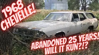1968 Chevrolet Nomad Station Wagon! Will it Run After Deteriorating for 25 Years?!?