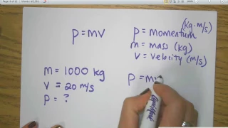 momentum problems