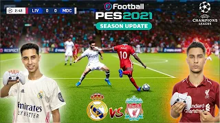 REAL MADRID vs LIVERPOOL UEFA CHAMPIONS LEAGUE PES 2021 PLAYSTATION 5 ‹ Rikinho ›