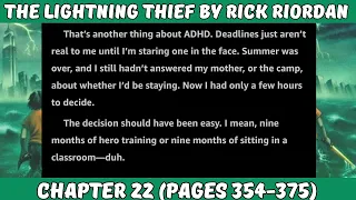 The Lightning Thief by Rick Riordan (Chapter 22)