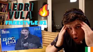 IRISH GUY🇮🇪REACTING TO ALBANIAN RAPPER FIRST TIME LEDRI VULA - FREESTYLE #1!! | HYPE REACTION!!