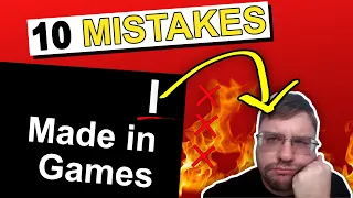 I Made These 10 MISTAKES (In Game Development)
