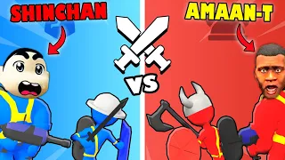 NOOB vs PRO vs HACKER in STATE WARS: Conquer Them All with SHINCHAN and CHOP