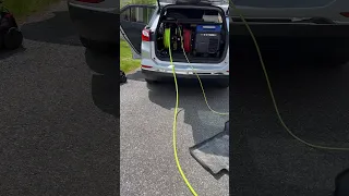 Mobile Detailing Set up Chevy equinox -Water tank and generator set up #autodetailing #detailing