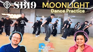 SB19 "Moonlight" (Dance Practice Video) | A'tin Couples Reaction!!