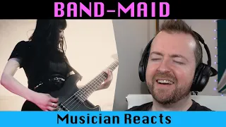 Musician reacts to BAND-MAID Dice