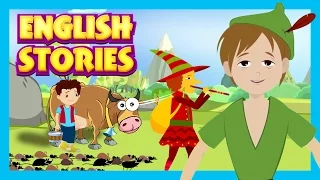 English Stories - Animated Stories For Kids || Peter Pan and More Fun Stories For Children