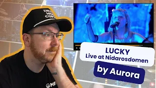 Stunning | Worship Drummer Reacts to "Lucky (Live at Nidarosdomen)" by Aurora