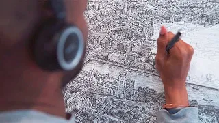 Stephen Wiltshire - Autistic Savant Artist Draws City From Memory