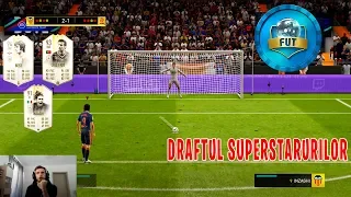 DRAFTUL SUPERSTARURILOR - MECI DRAMATIC LA PENALTY-URI - FIFA 19 FUT DRAFT