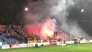 Le craquage des supporters lensois à Orléans ! (20/02/2017)