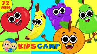 5 Cute Fruits + More Nursery Rhymes For Children by Kidscamp