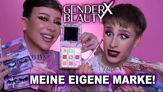 OSKAR & ICH schminken uns mit meiner EIGENEN MAKEUP MARKE GenderXBeauty! 🤩💖✨