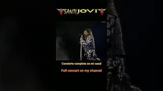 Bon Jovi - You Give Love a Bad Name - Chile 1990 - Full concert on my channel