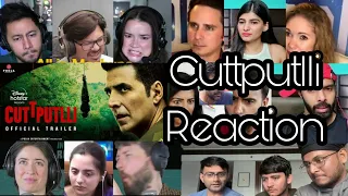 #Cuttputlli Trailer Reaction Mashup | Akshay Kumar, Rakulpreet Singh | Sept 2 | DisneyPlus Hotstar