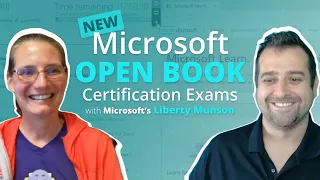 Open Book Microsoft Certification Exams | Interview with Microsoft's Liberty Munson