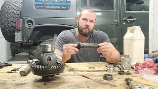how to set up a crush sleeve eliminator on a ring pinion