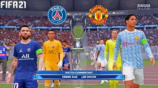 FIFA 21 | PSG vs Manchester United - UEFA Super Cup Final - Full Gameplay