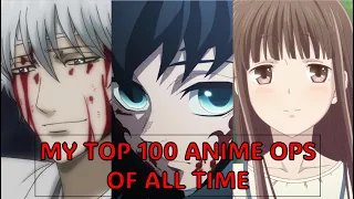 My Top 100 Anime Openings of All Time