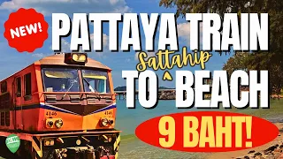 CHEAPER THAN A BAHT BUS! | New Train stations open near Pattaya!