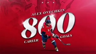 АЛЕКСАНДР ОВЕЧКИН 800 Голов / ALEX OVECHKIN 800 Goals