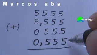 ADIÇÃO  -  Aula 04  - (Aprenda a somar)