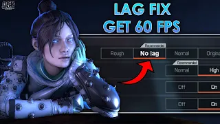 [60 FPS] HOW TO FIX LAG IN APEX LEGENDS MOBILE | LAG FIX 100%