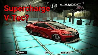 Honda Civic|Supercharge |Junkman Tunning NFSMW BLACK EDITION