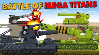 "Battle of the Mega Titans" Cartoons about tanks