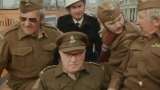 Members of the original Dad's Army cast doing some PR in Brighton. May 5th 1974.
