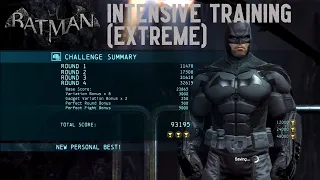 Intensive Training (Extreme) Combat Challenge 3 Medals Perfect Fight Batman Arkham Origins