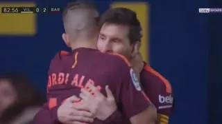 Lionel Messi Amazing Goal - Villarreal vs Barcelona 0-2 - La Liga 10/12//////2017 HD