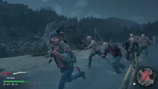 Days Gone Зараженная Зона Крейзи Уиллис.