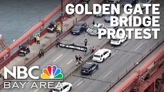 Protesters arrested after shutting down Golden Gate Bridge