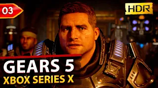 Gears 5 Gameplay Walkthrough - Part 3. No Commentary [Xbox Series X HDR]