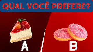 QUAL VOCÊ PREFERE? I EDIÇÃO DOCES I QUAL DOCE VOCÊ PREFERE? #doces #jogodasescolhas #comida